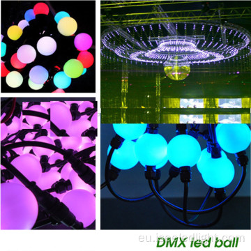 LED esfera 3D baloia disco-rako